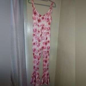 NWT The Cande Shop floral jumpsuit